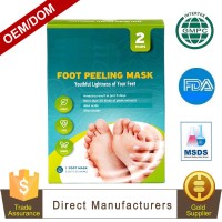 Private Label Natural Ingredients Exfoliating Peeling Foot Mask for Men and Women